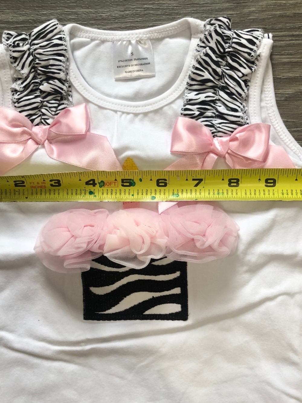 Baby Girls 1st Birthday Outfit One Year Party Cake Smash Tutu Skirt Clothes Sets